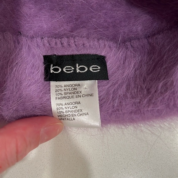 SUPER RARE! Vintage “Bebe” Angora Beanie! Never Worn!! Pristine! - Picture 6 of 9
